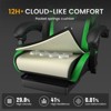 GTPLAYER Ergonomic Gaming Chair, PU Leather Computer Chair with Footrest, Lumbar Support for Adults - 3 of 4