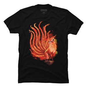 Men's Design By Humans nine tailed fox By diablojozu T-Shirt - 1 of 4