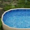 VEVOR 18-Foot-by-33-Foot Oval Pool Liner for Unibead Above Ground Swimming Pools, Standard Gauge, 52inch Wall Height, Blue - 2 of 4