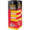 MasterPieces Real Wood Block Tumble Towers - NFL Kansas City Chiefs. - image 2 of 4