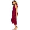 Jessica London Women's Plus Size 2-Piece Linen Capri Set - 4 of 4