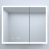 Sapphtopaz Rectangle Bathroom Mirror, Vanity Mirror with Medicine Cabinet, Recessed/Surface Mount Mirrors for Bathroom, Over Sink, Bedroom - 2 of 4