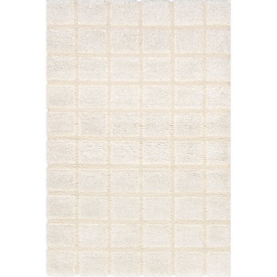 Nuloom Christabel Checkered High-Low Shag Area Rug