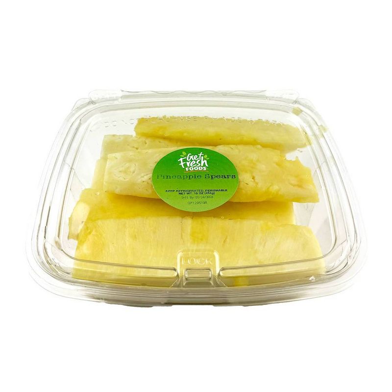 Get Fresh Pineapple Spears - 16oz, 2 of 4