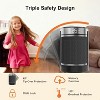 OSTBA 1500W Space Heater with Thermostat & ECO Mode, 70° Oscillation, Remote, 24H Timer, Safety & Child Lock for Indoor Use - 4 of 4