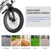 DSVIMOY 20 Inch Kids Mountain Bike for Boys & Girls Ages 7-12, 7-Speed Gears, Silver, 54.6"*20.7"*35" - 2 of 4