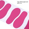 Unique Bargains Home Classroom Floors Stairs Decal PVC Footprint Sticker 8 Pairs - 4 of 4