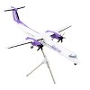 Bombardier Q400 Commercial Aircraft "Flybe" (G-ECOE) White with Purple Tail 1/200 Diecast Model Airplane by GeminiJets - 4 of 4