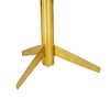 Stainless Steel Clock with Gold Stand - Novogratz - 3 of 4