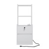 Bella Depot 15.74''W Nightstands Set of 2 Night Stand with Bookshelf, Bedside Tables with Storage Cabinet for Bedroom - 4 of 4
