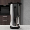 60 Cups Coffee Urn,10 L/2.6 gal Double Wall Commerical Coffee Maker for Gathering,Large Capacity Coffee Dispenser,Stainless Steel Hot Water Urn - 2 of 4
