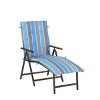 Kozyard Aluminum Foldable Reclining Lounge Chair with Cushion, No Assembly Needed - 4 of 4