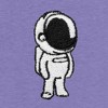 Dalix Mens Astronaut Midweight Garment Dye Tee - 2 of 4
