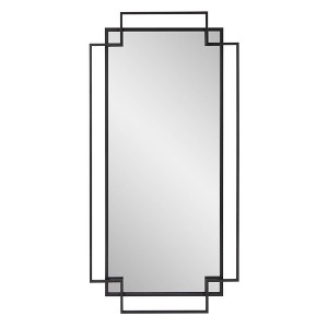Howard Elliott 43"x26" Contessa Open Work Framed Wall Mirror: Modern Novelty Shape, No Assembly, Glass Frame - 1 of 4