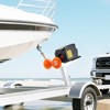VEVOR Electric Boat Winch, 12V DC 300W, Reversible Electric Trailer Winch for Boats Up to 2000lbs,Power-in, Power-Out,and Freewheel Operations, Black - 2 of 4