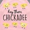 Girls' - Instant Message - Hey There Chickadee Shirt Tail Raglan Graphic T-shirt - 2 of 4