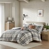 KTMBDW Plaid Comforter, Matching Sham, Hypoallergenic All Season Bedding-Set - 2 of 4