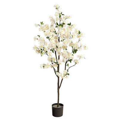Nearly Natural 6’ Cherry Blossom Artificial Tree