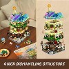 INSOON City Cafe House Building Set 1876PCs  Corner Shop Construction Model Kit for Adults & Kids Ages 12+ - 4 of 4