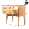 JONATHAN Y Corbin Modern Classic 1-Drawer Bath Vanity Base Only (Sink Basin Not Included) - 4 of 4