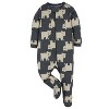 Onesies Brand Baby Boys' Long Sleeve Sleep 'N Plays - 4-Pack - 4 of 4