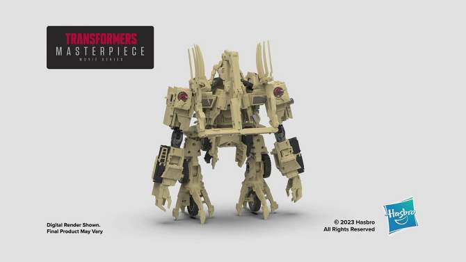 Transformers Masterpiece Movie Series Bonecrusher Action Figure (Target Exclusive), 2 of 10, play video