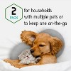 Evergreen Pet Supplies [2 Pack] 9" Round Microwave Pet Heating Pad for Hours of Soothing Warmth - Easy Clean Warming Disc with Washable Cover - 3 of 4