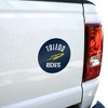 University of Toledo Official Logo Automotive Car Window Locker Circle Bumper Sticker - 4 of 4