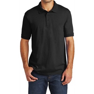 Mafoose Men's Core Blend Jersey Knit Polo Shirt - 1 of 4