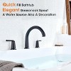 Mixxidea Bathtub Faucet 2-Handle Matte Black - 2 of 3