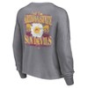 NCAA Arizona State Sun Devils Women's Gray Long Sleeve T-Shirt - 3 of 3
