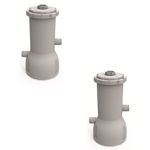 JLeisure Avenli Clean Plus 1000 GPH GFCI Above Ground Swimming Pool Filter Cartridge Pump with 32 mm Hoses for Pools Up To 5,100 Gallons (2 Pack) - 1 of 4