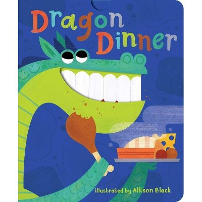 Dragon Dinner - (Crunchy Board Books) by  Little Bee Books (Board Book)