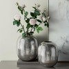 KWPZQEB Aluminum Vase, Elegant Flower Vase for Home, Office Decor, Modern Layered Chisel Vase for Wedding Housewarming Gift - 2 of 4