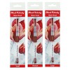 Mimik Kolinsky Synthetic Water Brush, 3 Pack Rounds, 3, 4, 5mm - Handmade in Germany, Watercolor Brushes with Highly Absorbent Bristles, See-Through - 3 of 4