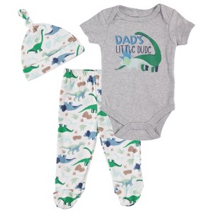 Chick Pea Baby Boy Newborn Essentials Baby bodysuit Set - 1 of 3