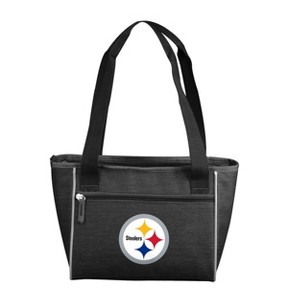 NFL Pittsburgh Steelers Crosshatch 16 Can Cooler Tote - 21.3qt - 1 of 3