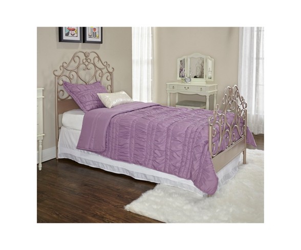 Twin Jillian Bed Rose Gold - Powell Company