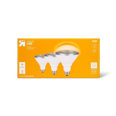 LED 90W PAR38 3pk Daylight Light Bulbs - up&up™