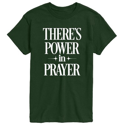 Men's - Instant Message - There's Power In Prayer Short Sleeve Graphic T-Shirt