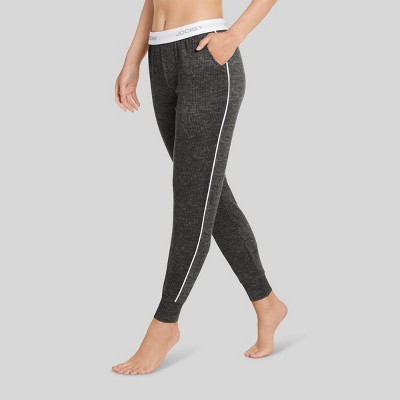 Jockey Generation™ Women's Retro Vibes Ribbed Jogger Pajama Pants