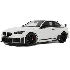 BMW M2 M White with Black Stripes 1/18 Model Car by GT Spirit - 1 of 4