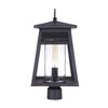 Craftmade Lighting Becca 1 - Light Post Light in  Textured Black - 3 of 4