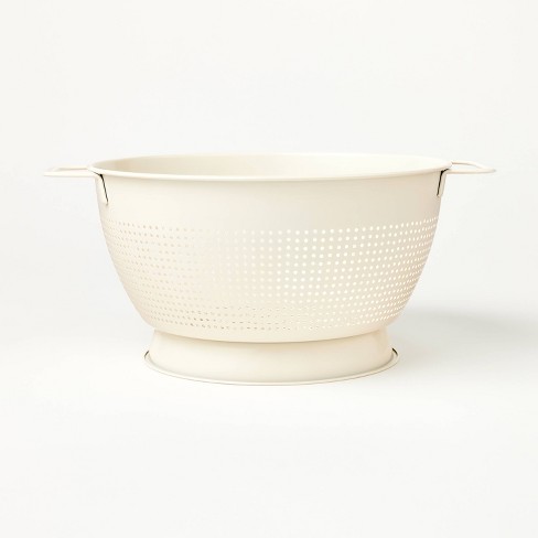 Metal colander shop target