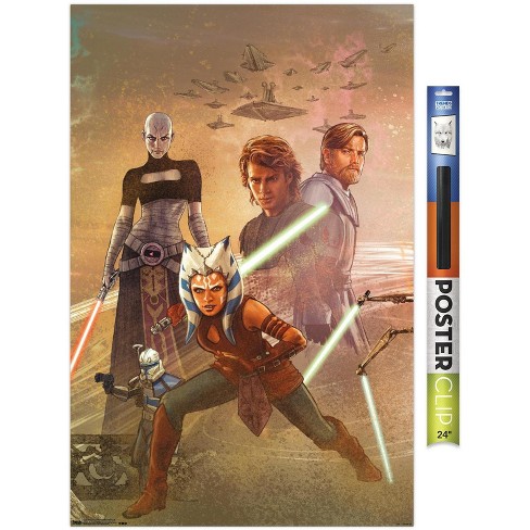 Trends International Star Wars: Andor - One Sheet Wall Poster, 22.375 x  34, White Framed Version