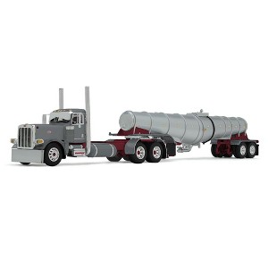 First Gear DCP 1/64 Peterbilt 389 Day Cab w/ Polar Deep Drop Tandem-Axle Tanker North Coast Wine Dealer DCP 60-2068 - 1 of 4