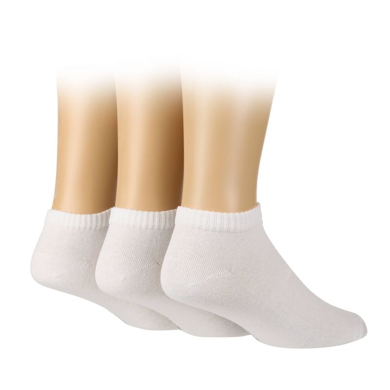TORE Totally Recycled Men&#39;s Low Cut Athletic Socks 3pk - White 7-12, 2 of 4
