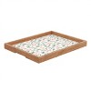 Little Arrow Design Co watercolor woodland in pink Rectangular Bamboo Tray - Deny Designs - image 2 of 3