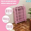 Dog Playpen 32 Inch 8 Panels, Heavy Duty Metal Pet Playpen Indoor Outdoor Exercise Pen with Doors for Large Medium Small Dogs Indoor Outdoor - 3 of 4