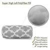 Majestic Home Goods,Bolster Pillow Trellis - 2 of 4